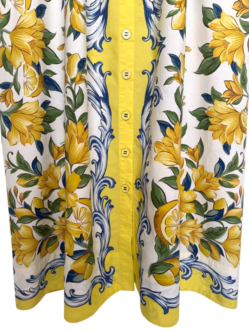 FARM Rio Sicily Scarf Print Cotton Maxi Dress, Size S, NWT π§π· - Picture 11 of 16